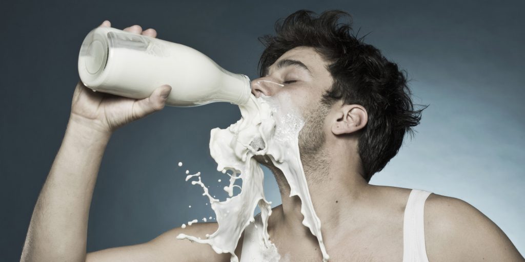 Ob Milch die Gewichtszunahme fördert